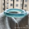 一件代发高冰种天青冻玉髓手镯前蓝色正圈玛瑙玉髓细圆条美人镯子