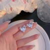 S925银耳钉女养耳洞耳环2025年新款爆款小众设计耳骨钉高级感耳饰
