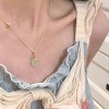 项链女款2025新款高颜值学生党配饰高级感轻奢小众饰品闺蜜锁骨链