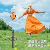 一体式 落地弹开三脚架蓝牙遥控器充电旅游便携手机支架
