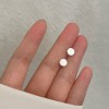 S925银耳钉女养耳洞耳环2025年新款爆款小众设计耳骨钉高级感耳饰