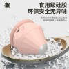 批发筋膜球按摩球足底肩颈肌肉放松吸附式电动健身吸盘按摩锥静音