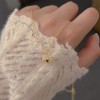 轻奢高级感超闪锆石项链女百搭小众设计气质不掉色简约锁骨链颈链