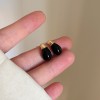 s925银耳钉女法式简约日常百搭耳环优雅潮2025爆款高级感饰品批发