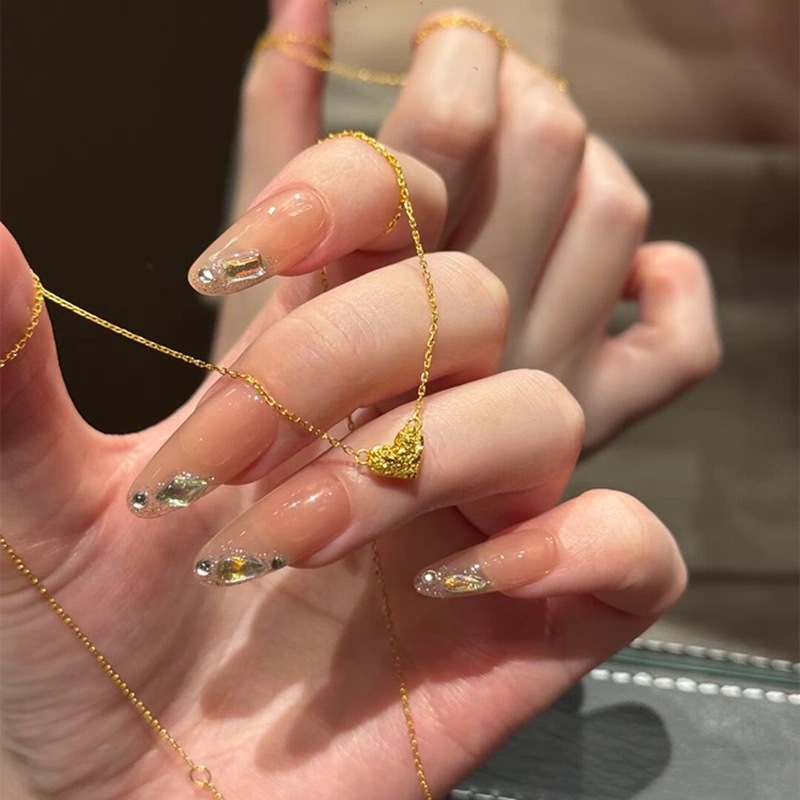 轻奢高级感超闪锆石项链女百搭小众设计气质不掉色简约锁骨链颈链