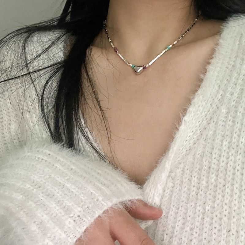 S925纯银蝴蝶淡水珍珠项链不掉色女春夏高级感轻奢吊坠百搭锁骨链