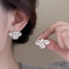 轻奢高级感圆圈耳环女超百搭质感光面金属耳圈耳饰小众设计感耳钉