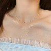 百搭配裙子项链女夏天轻奢小众高级感配饰2024新款爆款简约锁骨链