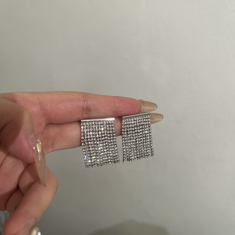 轻奢高级感圆圈耳环女超百搭质感光面金属耳圈耳饰小众设计感耳钉