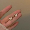 轻奢高级感圆圈耳环女超百搭质感光面金属耳圈耳饰小众设计感耳钉