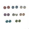 施家华子耳钉女简约轻奢爆闪耳骨钉925纯银耳环百搭高级感耳饰