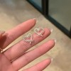 925银针时尚简约耳钉ins风轻奢精致气质耳环混批耳饰直播饰品批发