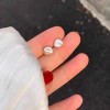 925银针时尚简约耳钉ins风轻奢精致气质耳环混批耳饰直播饰品批发