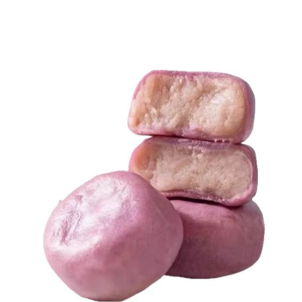 0蔗糖冰皮冰淇淋绿豆饼芋泥饼代餐饱腹传统糕点健康零食早餐点心