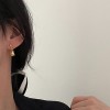 s925银针地摊耳环女法式复古蝴蝶形状高级感气质夜市小耳钉耳饰