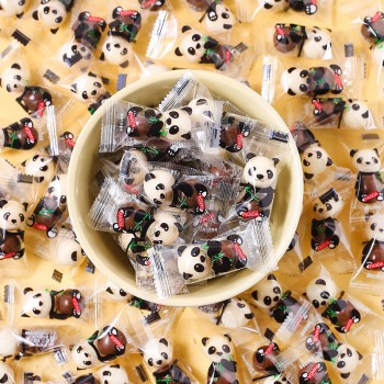 Panda Malisu Snacks, Sandwiched Chocolate Beans, New Year’s Goods, Children’s Bulk Wedding Candies (Cocoa Butter Substitute)