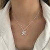 百搭配裙子项链女夏天轻奢小众高级感配饰2024新款爆款简约锁骨链