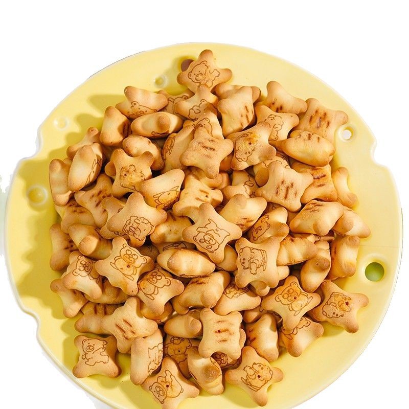 【25g大包装】小熊注心饼干灌心夹心饼干巧克力草莓儿童零食整箱