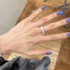 925纯银交叉缠绕复古多层戒指女ins2025年新款冷淡风简约开口指环