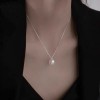 温柔蝴蝶珍珠项链配裙子女轻奢小众高级感锁骨链2024新款颈链配饰
