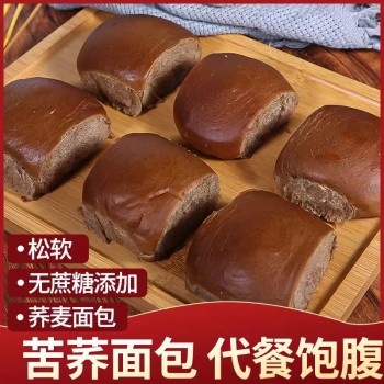 Rye buckwheat old bread sucrose-free meal replacement internet celebrity snack breakfast nutritional snack food