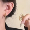 秋冬经典港风耳扣女小众时尚轻奢高级感耳环2025新款爆款耳饰批发