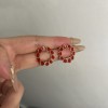 纯银针虎眼石耳环女2025秋冬新款爆款高级感耳钉气质百搭耳饰配饰