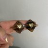 纯银针虎眼石耳环女2025秋冬新款爆款高级感耳钉气质百搭耳饰配饰
