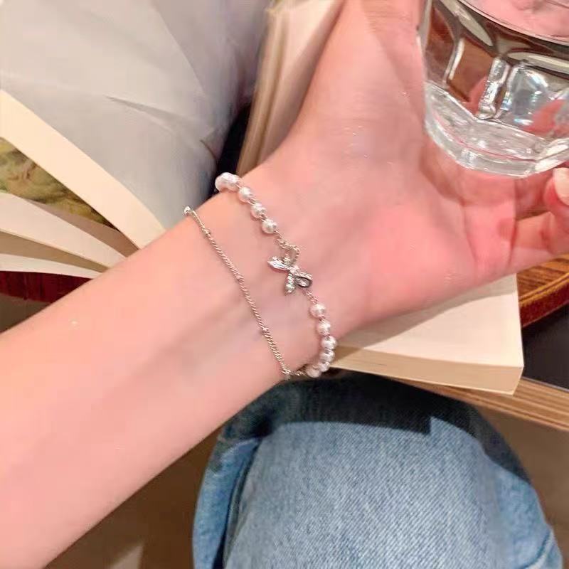 高级感轻奢锆石星星爱心手链女时尚百搭经典跨境手链首饰批发