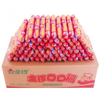 Jinluo Koufu ham sausage 28g*100 pieces convenient food hot pot skewers ingredients instant noodles partner barbecue sausage