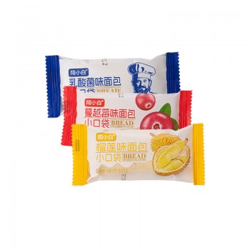 乳酸小口袋面包早餐代餐香软白吐司夹心风味休闲解馋零食散装发批