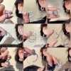 925银针珍珠锆石耳钉女时尚气质百搭高级感简约设计感耳环耳饰品
