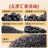 无糖精五黑桑葚紫米饼老人早餐粗粮网红零食健康独立包装整箱批发