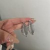 轻奢高级感圆圈耳环女超百搭质感光面金属耳圈耳饰小众设计感耳钉