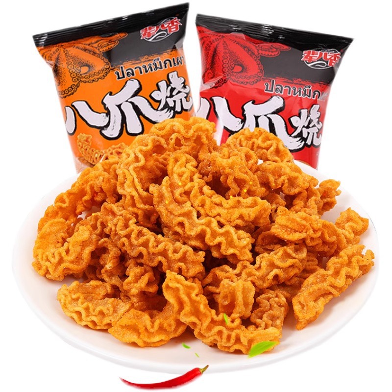 辈儿香网红八爪烧小包装怀旧吃货夜宵充饥小零食休闲小吃食品礼包