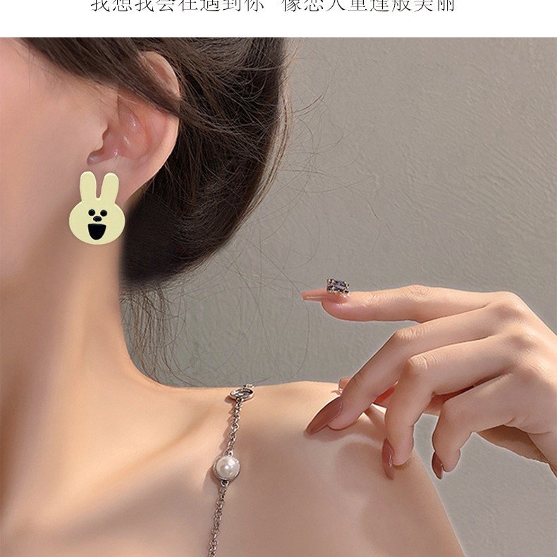 s925银针地摊耳环女法式复古蝴蝶形状高级感气质夜市小耳钉耳饰