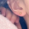 2025新款S925银针复古港风珍珠耳钉女轻奢高级感小众秋冬耳环耳饰