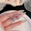 养耳洞耳钉女925银针耳环简约百搭耳骨钉睡觉免摘耳棒耳饰925纯银
