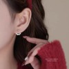 925银针时尚简约耳钉ins风轻奢精致气质耳环混批耳饰直播饰品批发