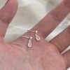 养耳洞耳钉女925银针耳环简约百搭耳骨钉睡觉免摘耳棒耳饰925纯银