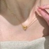 太钢金葫芦跑环相扣吊坠细款女款新中式锁骨链轻奢高级感精致项链