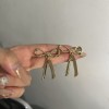 轻奢高级感圆圈耳环女超百搭质感光面金属耳圈耳饰小众设计感耳钉