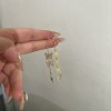 轻奢高级感圆圈耳环女超百搭质感光面金属耳圈耳饰小众设计感耳钉