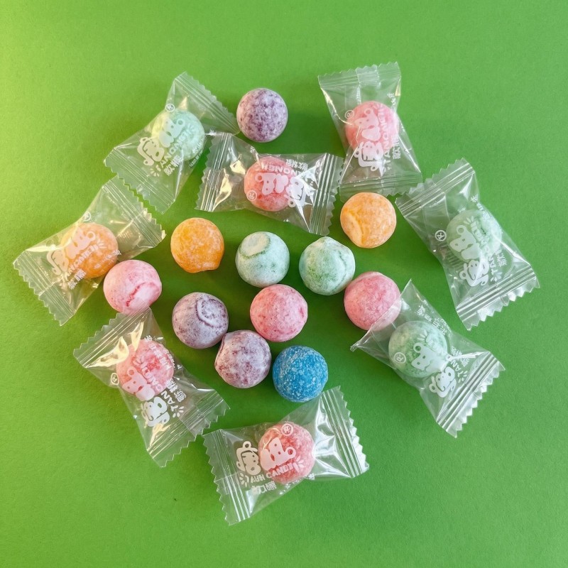 爆酸软糖混合水果口味什锦装童年糖果小卖部整箱零食散装批发代发