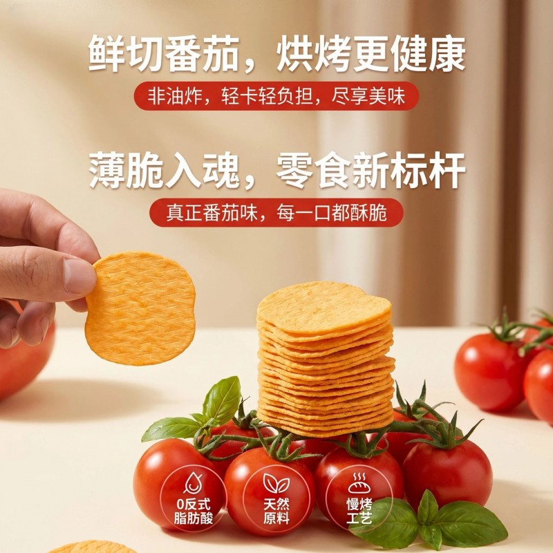 嗨薯片非油炸烘烤薯片饼干休闲解馋小零食多口味混合零食散装发批