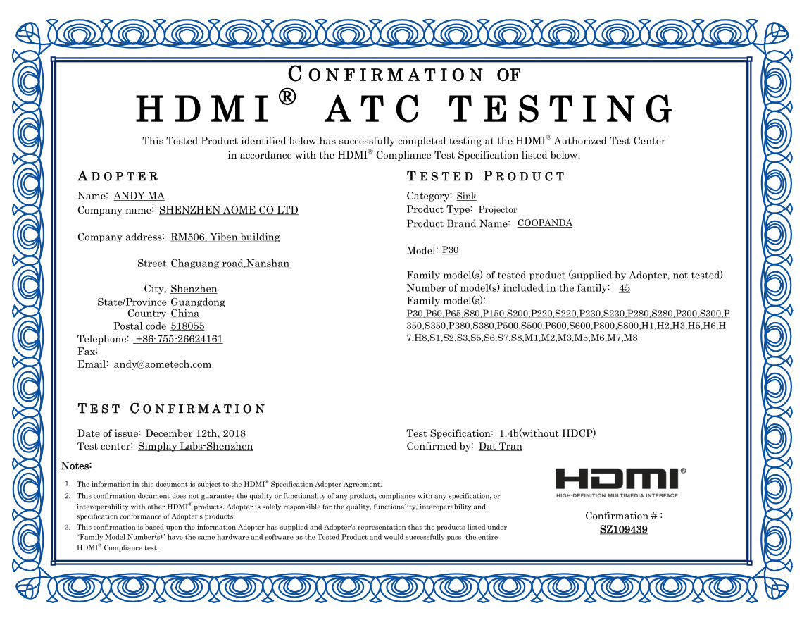HDMI